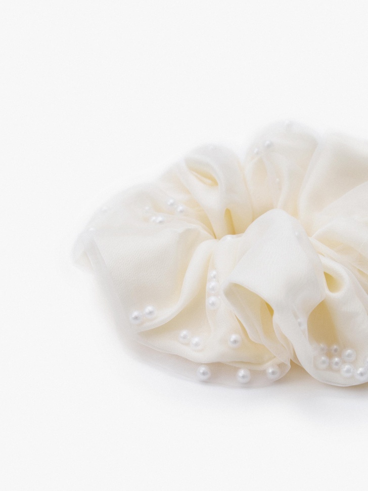 нарядная резинка для волос для девочек от бренда sela вид слева