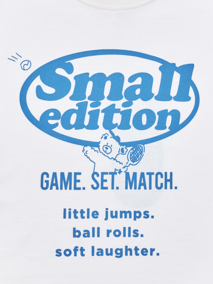 комплект из футболки и велосипедок для девочек по цене 1299 руб вид справа