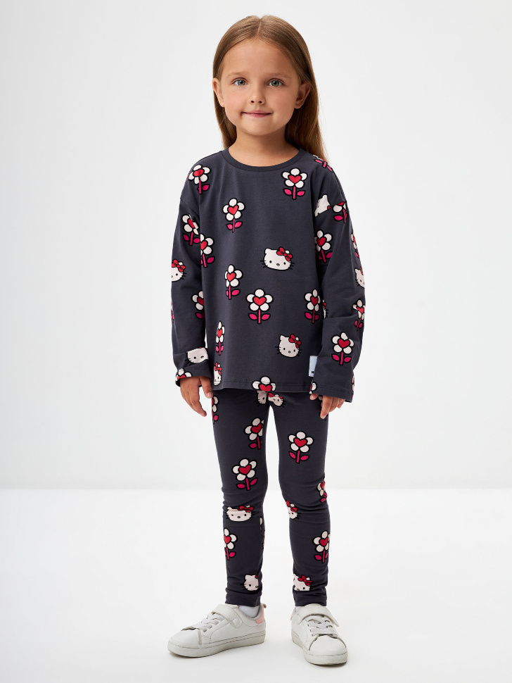 

Леггинсы с принтом Hello Kitty для девочек