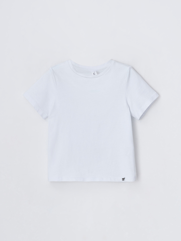 Базовая белая футболка для девочек (белый, 98) sela 4680168194153 - фото 2