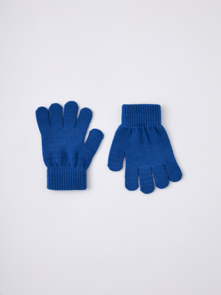 Базовые перчатки для девочек (синий, 3-4 YEARS)