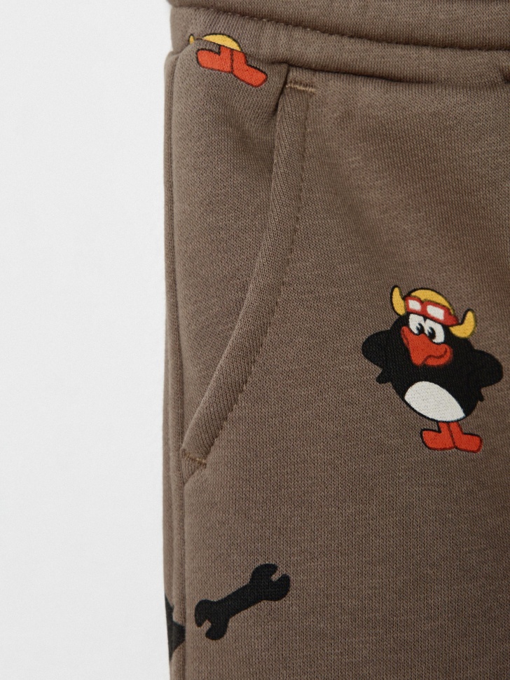 джоггеры для мальчиков с принтом  x смешарики 4610517192363 в интернет магазине