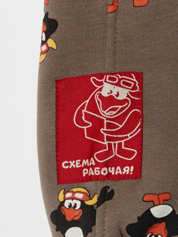 джоггеры для мальчиков с принтом  x смешарики 4610517192363 с промокодом