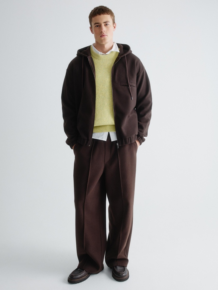 толстовка оверсайз на молнии 4610517244130 по акции