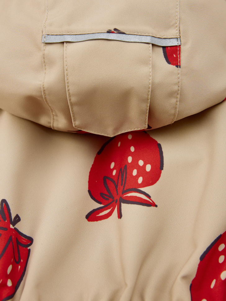 демисезонный комбинезон drytex® для малышей от 1 до 3 лет с изнаночной стороны