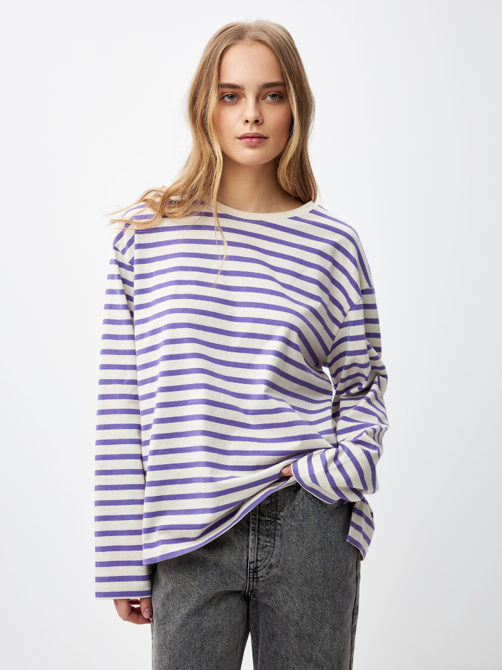 

Лонгслив ANNA OVERSIZE FIT