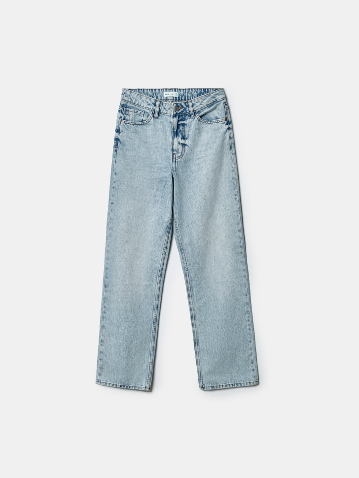 Прямые джинсы SELA из органического хлопка, голубой, арт. 43343