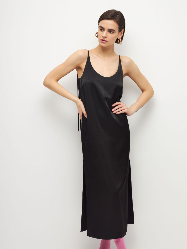 платье женское (черный, XS) от Sela