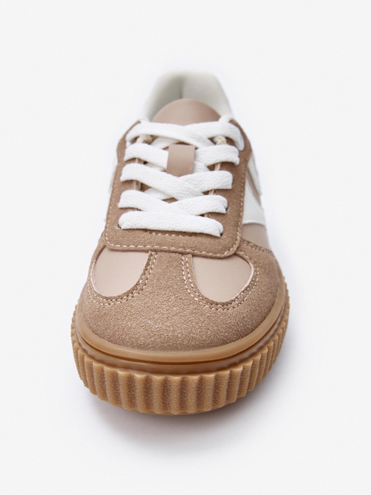 кеды из экокожи для девочек из россии вид сбоку