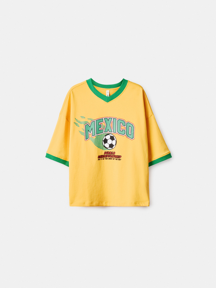 Футболка Sela для мальчика, желтый, арт. 54731