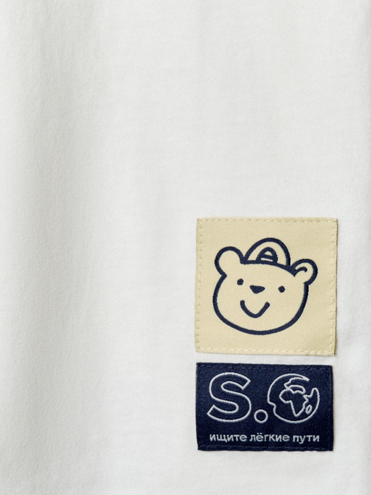 футболка оверсайз для мальчиков с принтом  x яндекс путешествия универсального стиля с лицевой стороны