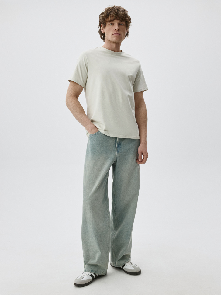 Джинсы WIDE LEG со средней посадкой
