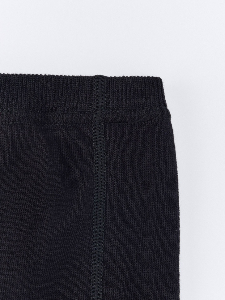 базовые колготки в рубчик для девочек от бренда sela вид слева