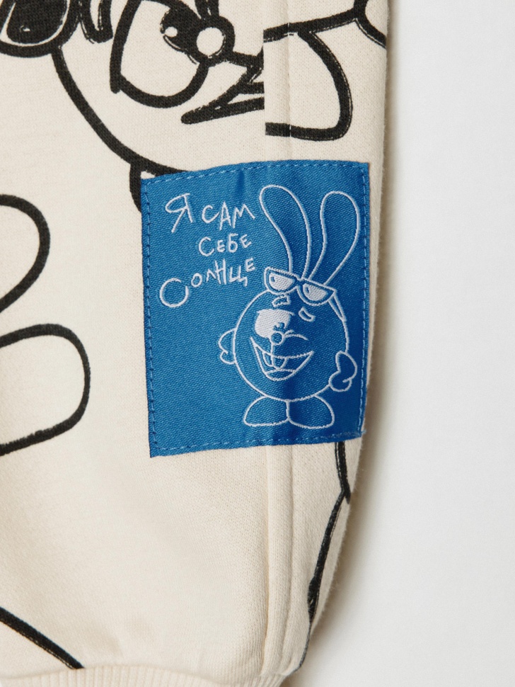 джоггеры для мальчиков с принтом  x смешарики 4610517192417 в интернет магазине