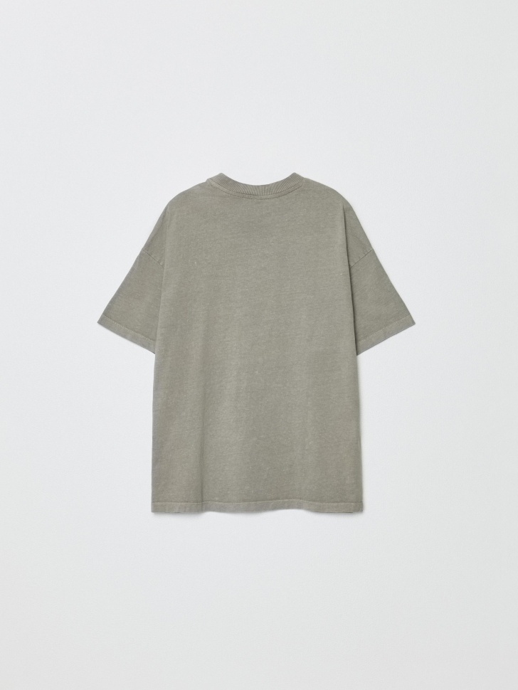 футболка оверсайз с принтом для девочек 4680798535791 по акции