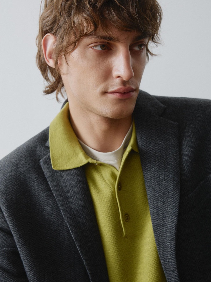 костюмный пиджак из смесовой шерсти 4610517319470 в интернет магазине