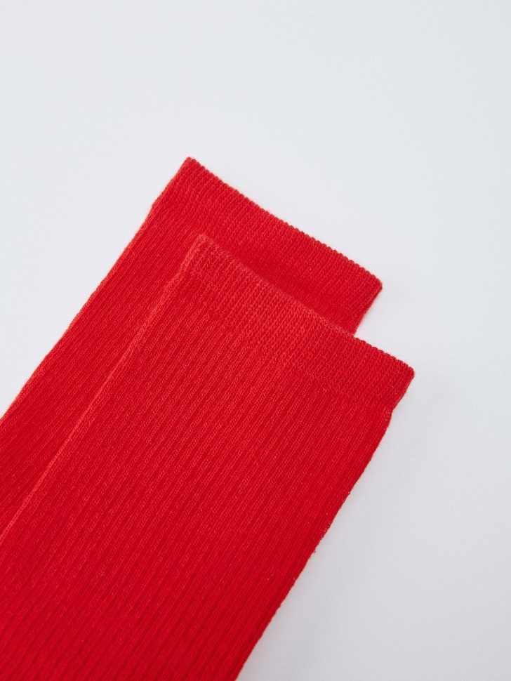 носки в рубчик от бренда sela вид слева