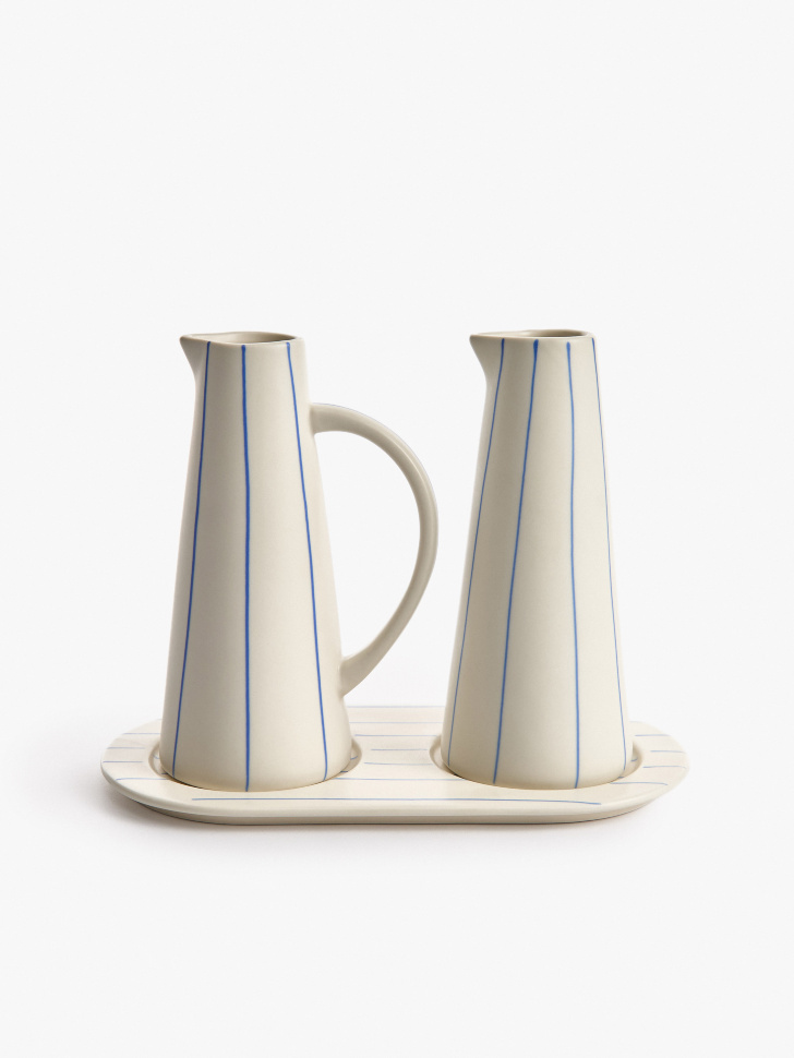 

Набор соусников из каменной керамики с блюдцем, 2 шт., SL6801226912