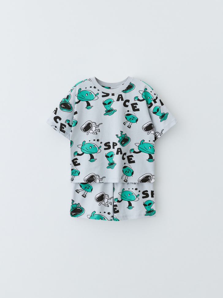 

Пижама с принтом для мальчиков, 4804150323