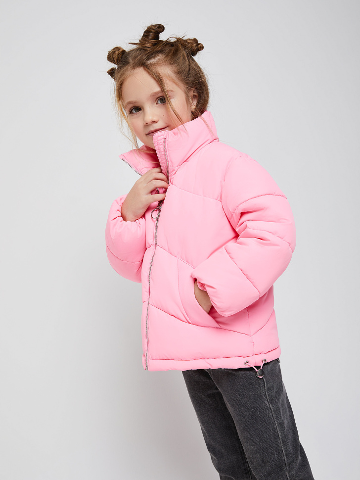 Куртка sela демисезонная. Девочка розовая курточка. Куртка Sela для девочки розовая. Куртка Sela для девочки. Детская розовая куртка Sela.