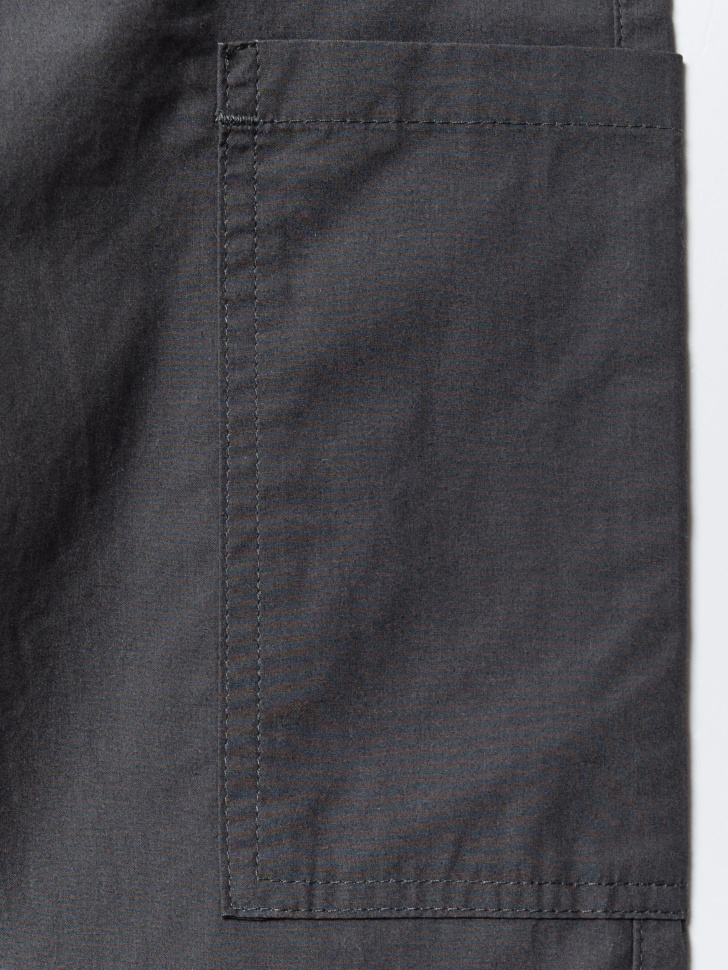 хлопковые брюки карго для мальчиков из хлопка спереди