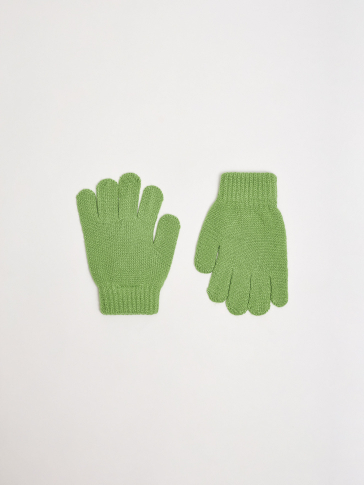 Базовые перчатки для мальчиков (зеленый, 3-4 ГОДА)