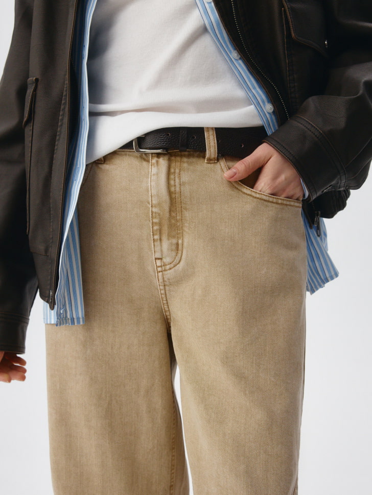 укороченные джинсы cropped barrel 4680798095257 в интернет магазине