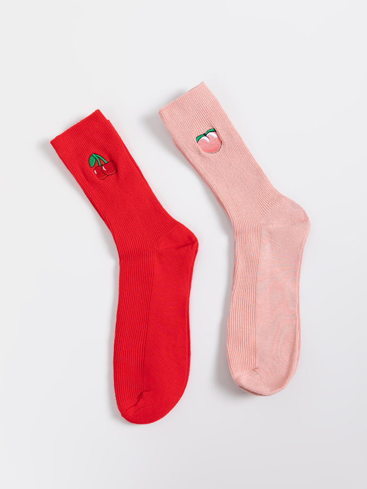 набор носков для женщин (розовый, 25-27)