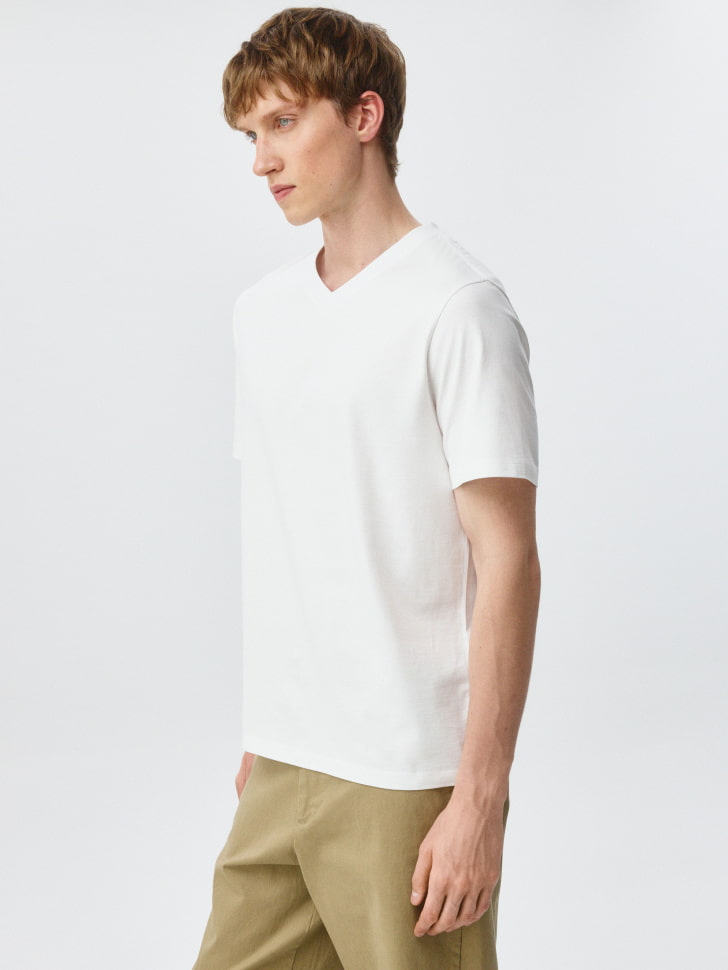 Футболка MARK REGULAR FIT базовая. Фото №4