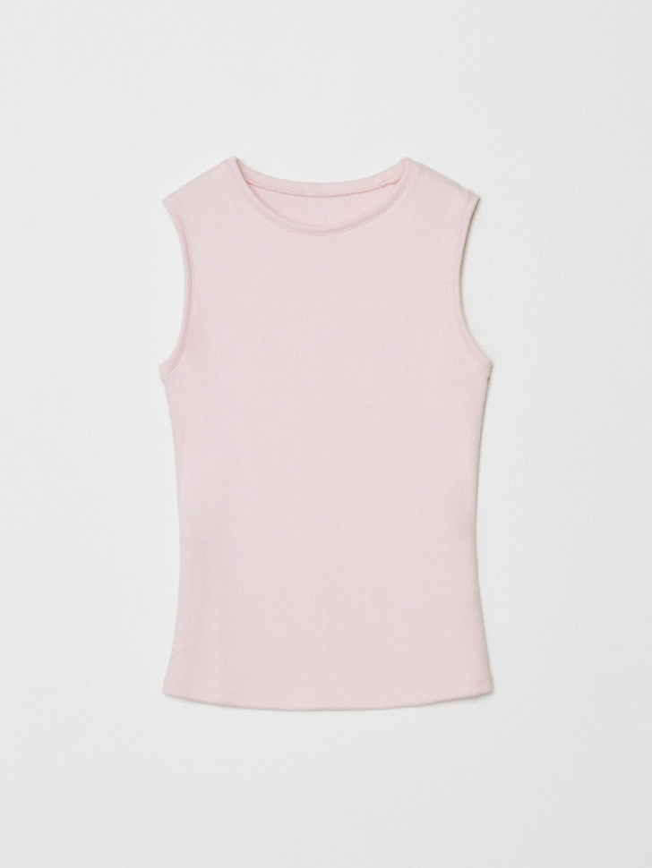 плотный топ из мягкого трикотажа 4610517435958 фотография