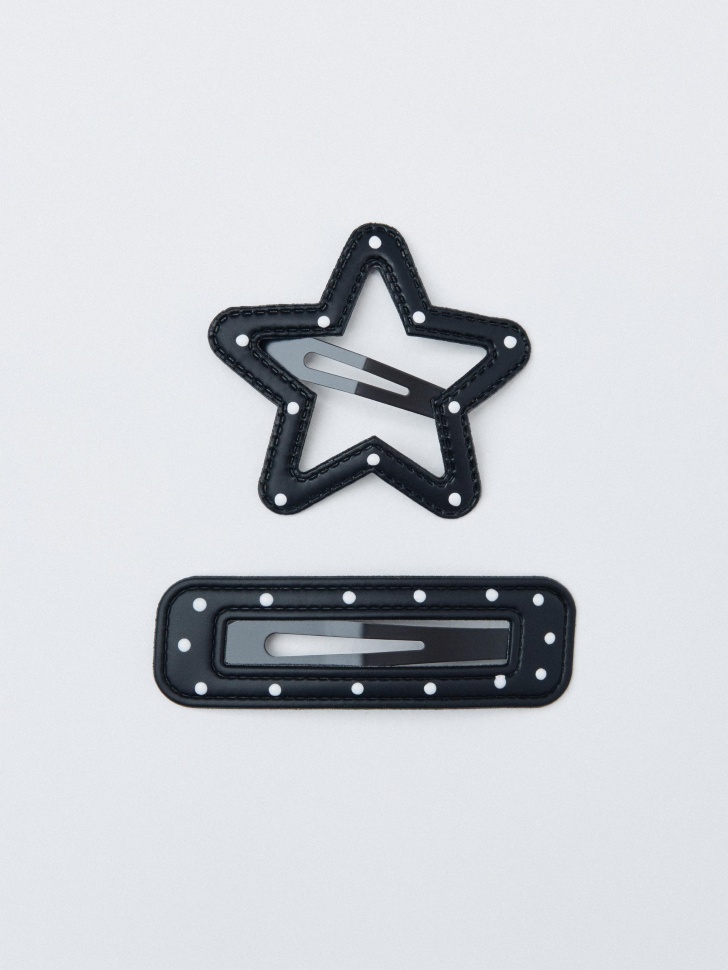 набор заколок клик-клак для девочек, 2 шт. 4680798282619 фотография