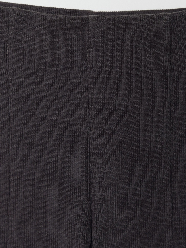 брюки клеш с разрезами для девочек из россии вид сбоку