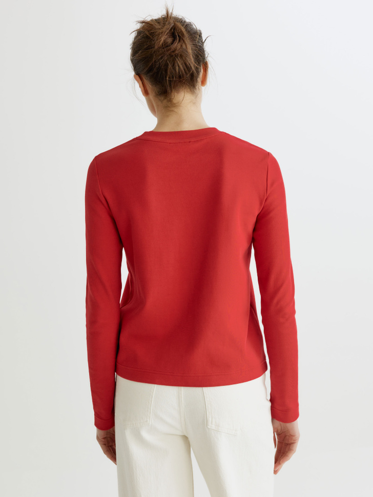 лонгслив из интерлока по цене 1999 руб вид справа