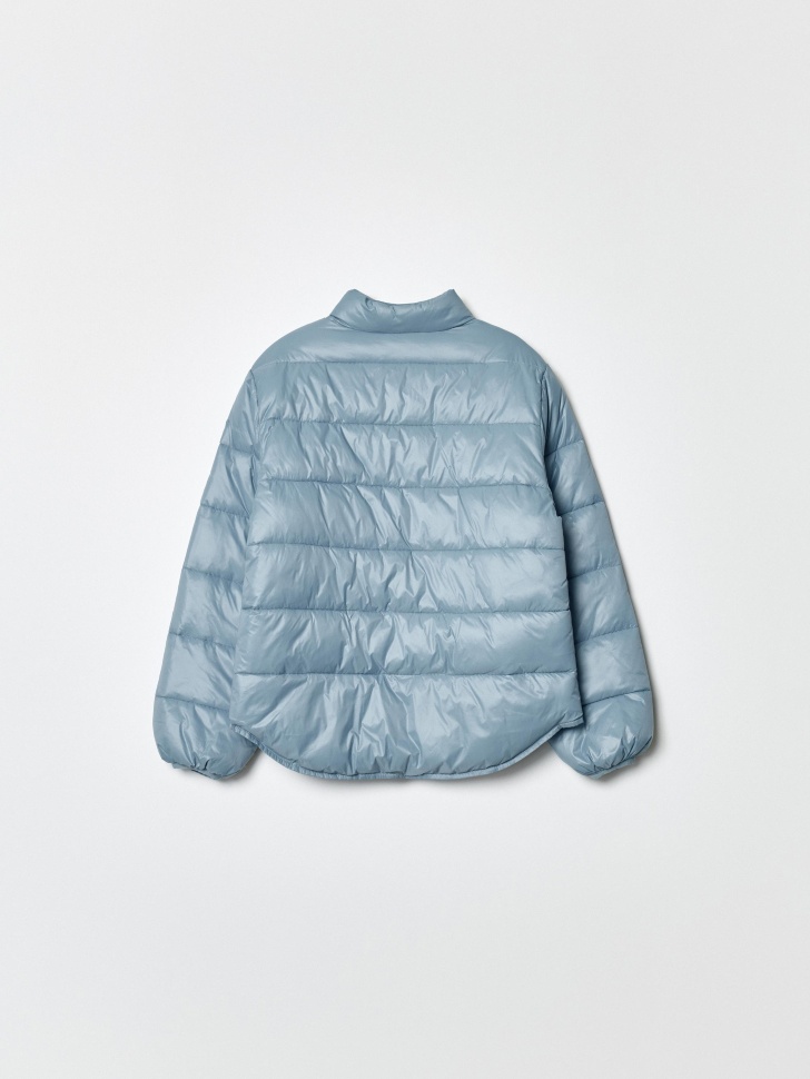 стеганая куртка для девочек от бренда sela вид слева